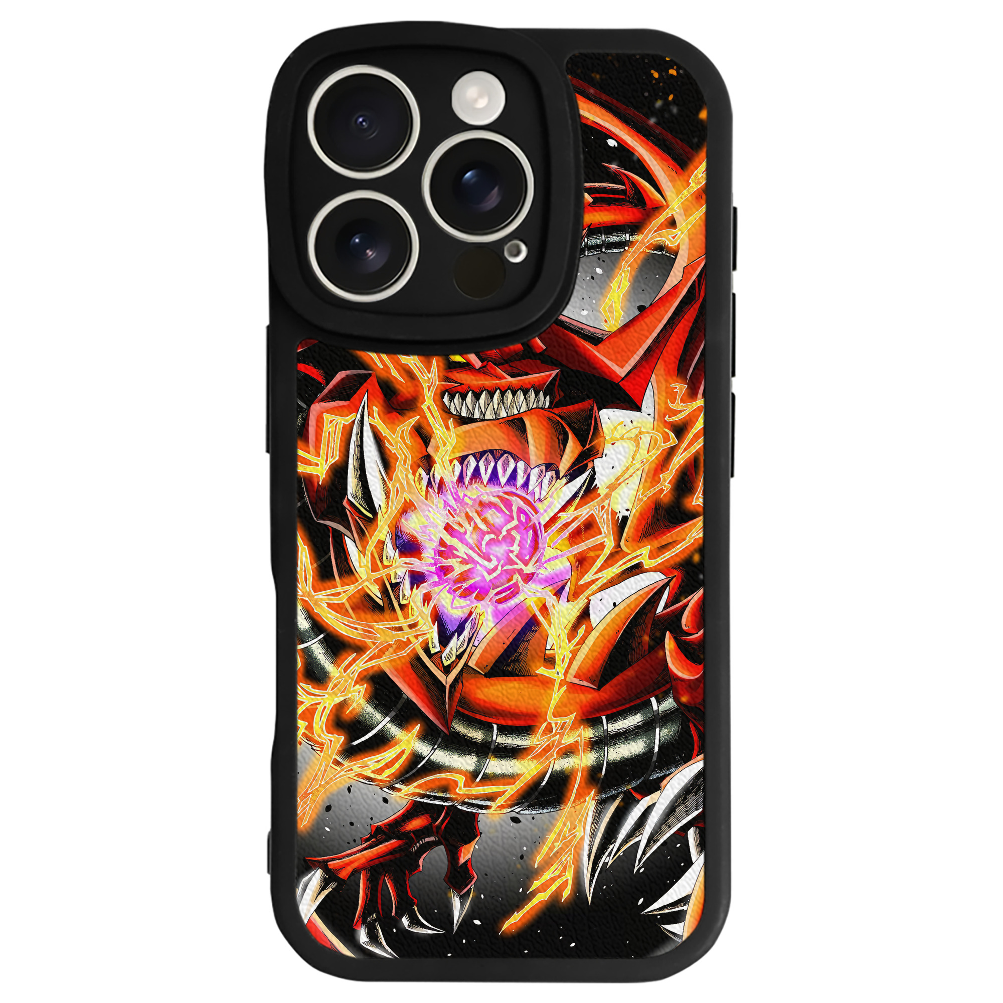 （画像用） 遊☆戯☆王 Yu-Gi-Oh! 【iPhone 16シリーズ対応】シリコンスマホケース（レザー調） 材質：シリコン